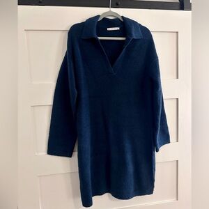 Abercrombie & Fitch Dark Knit Sweater Dress